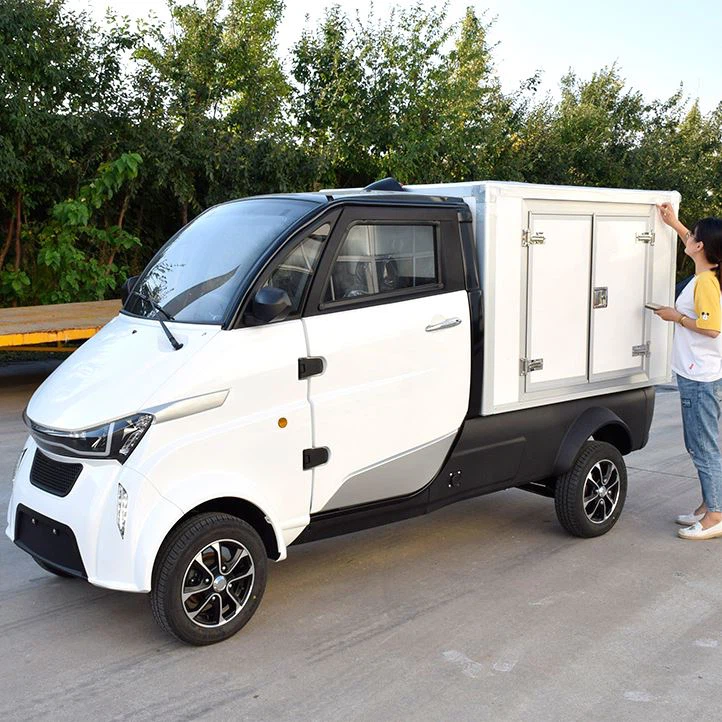 4 Wheel Electric Delivery Cargo Truck, Mini Pickup Commercial Used Camion 4 Wheel Electric Delivery Cargo Truck, Mini Pickup Commercial Used Camion